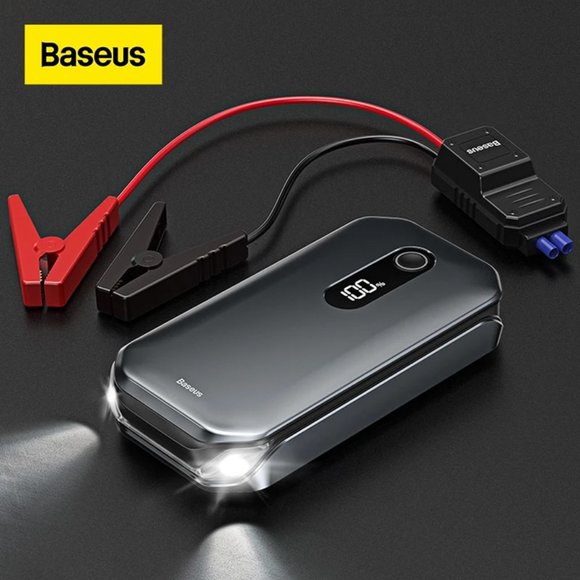 Baseus 1000A Car Jump Starter Power Bank 12000mAh Portable Battery Booster - Picture 2 of 6